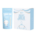 QEY® 120 Stuks Moedermelk Bewaarzakjes Blauw