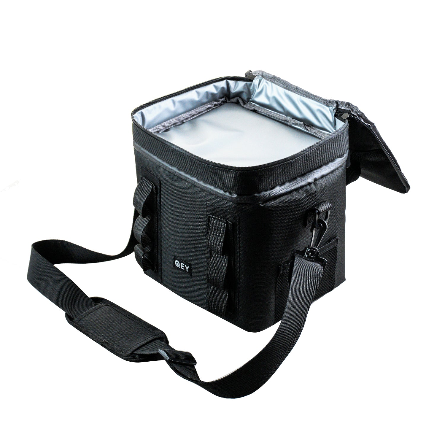 QEY® - Koeltas voor Moedermelk Bewaarzakjes - Borstvoeding Kolftas voor Onderweg - Zwart