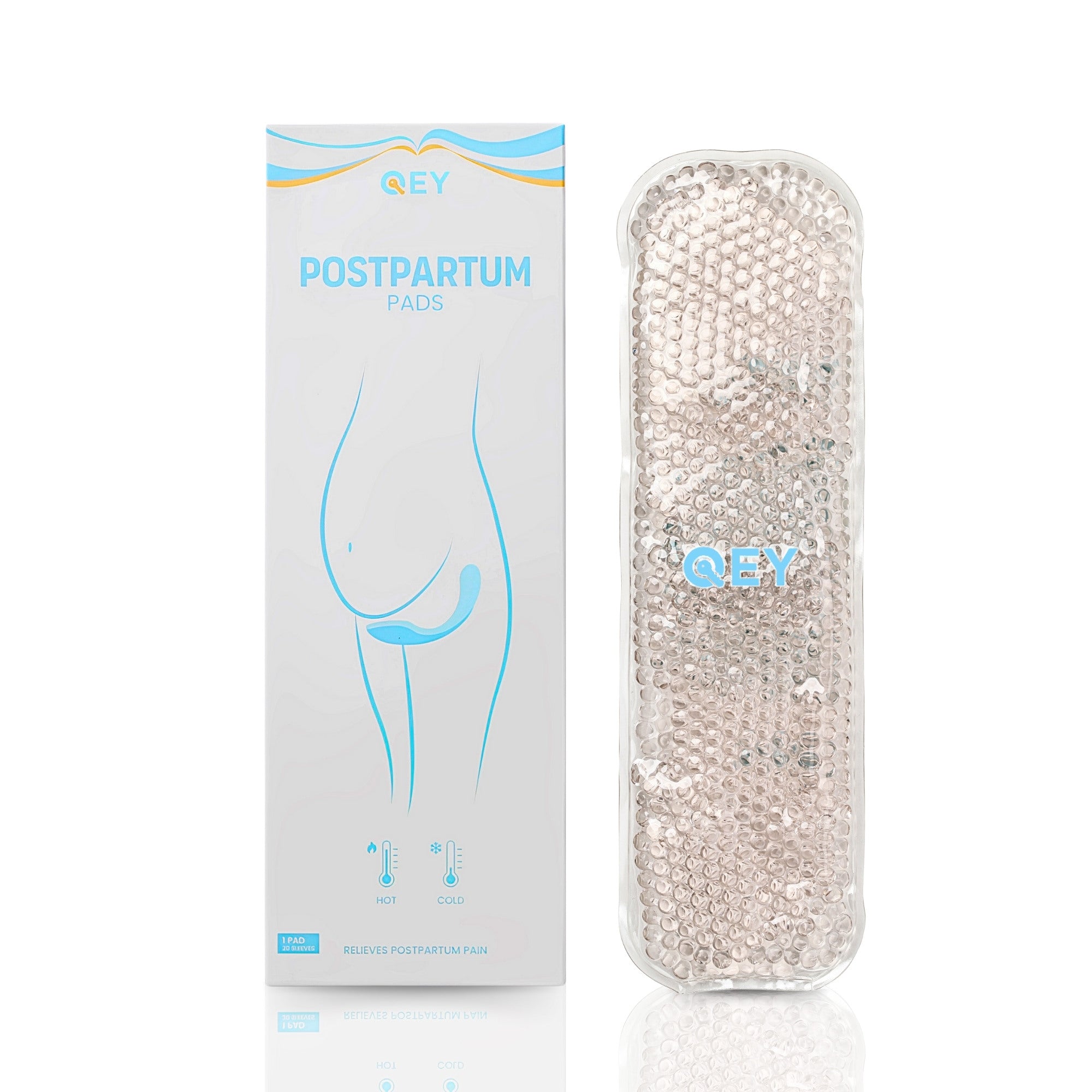 QEY® - Postpartum Verzachtend Kraamverband - Warm/Koud